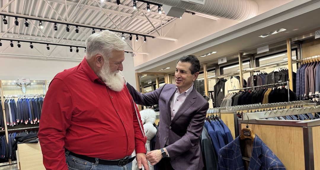 Spiro Arvanitakis, Owner of Peters Clothiers