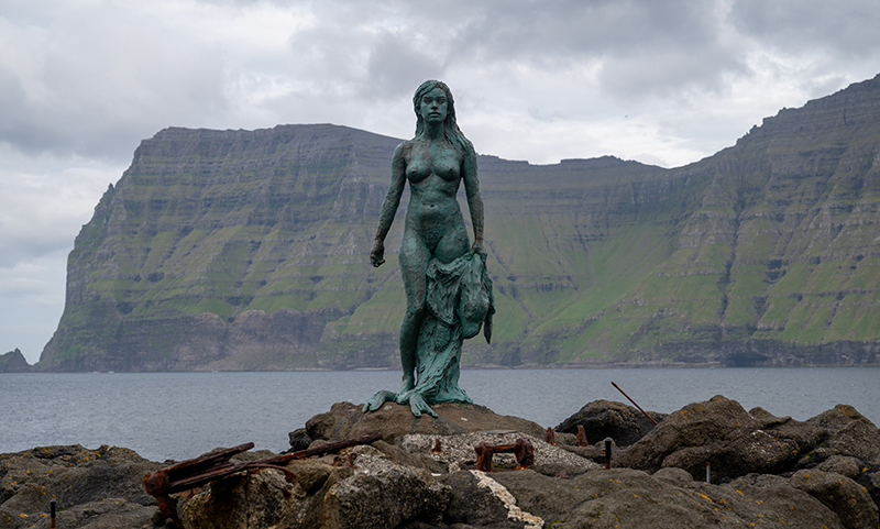 The-Statue-of-Kopakonan Kalsoy, Faroe Islands